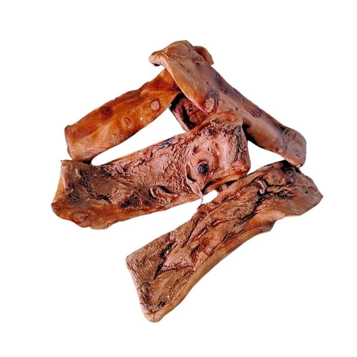 Cachete de res ahumado