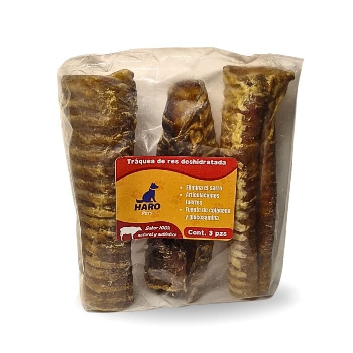 Tráquea de res deshidratada